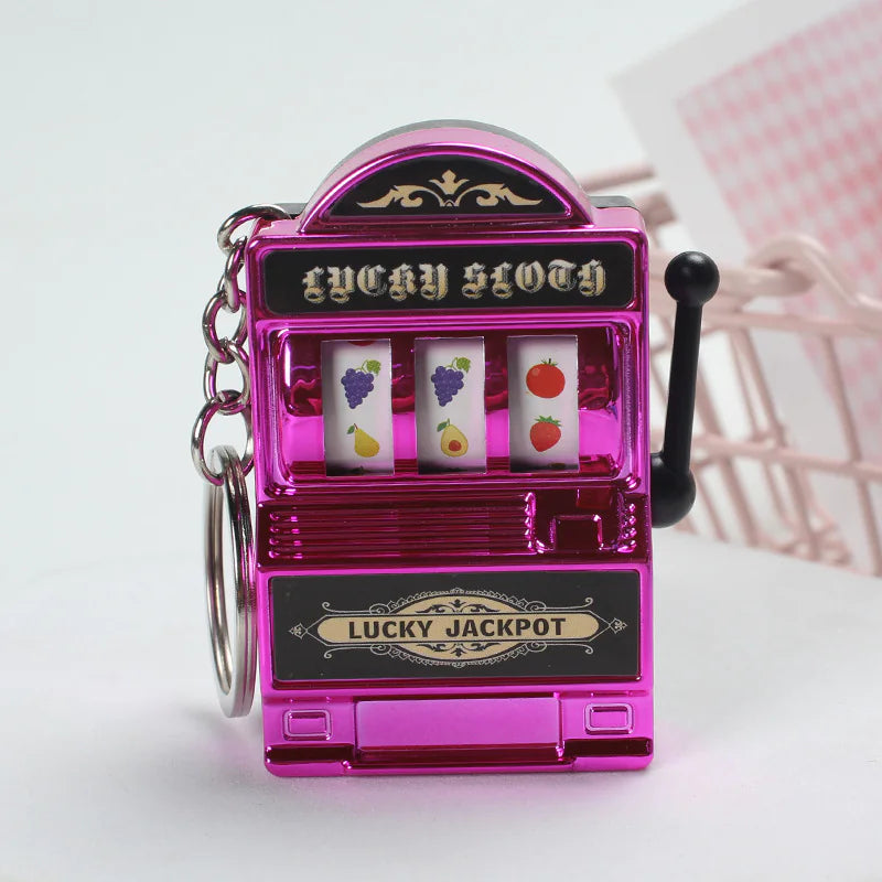 Mini Fruit Machine Keychain