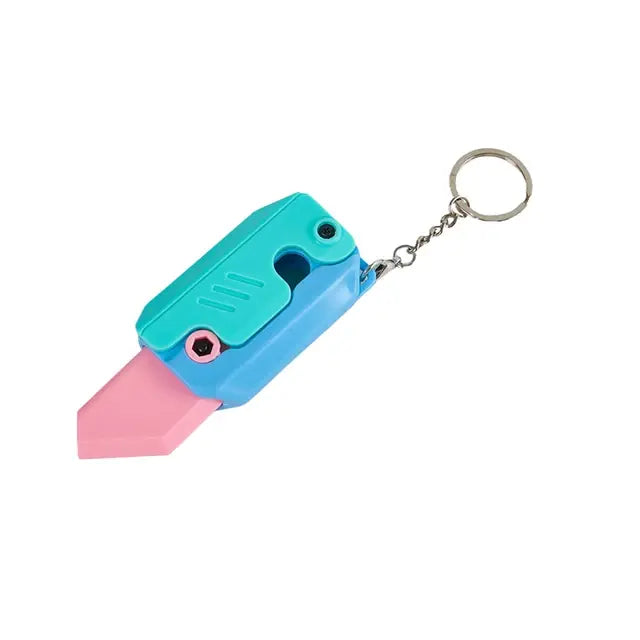 Gravity Knife Keychain