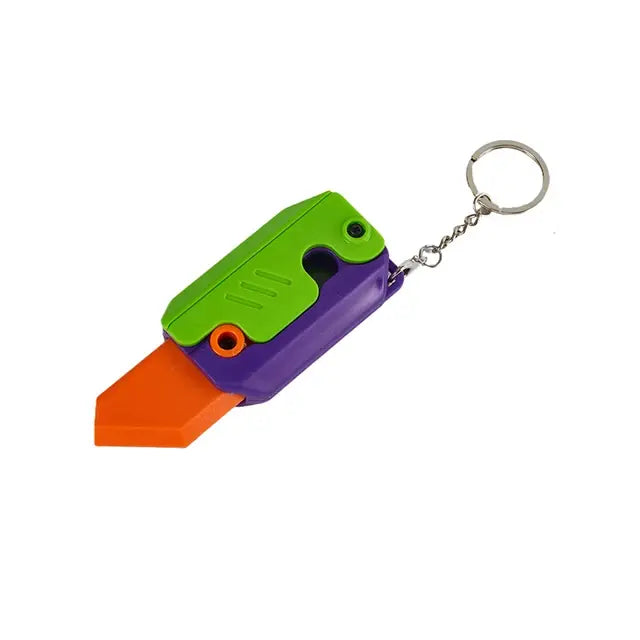 Gravity Knife Keychain