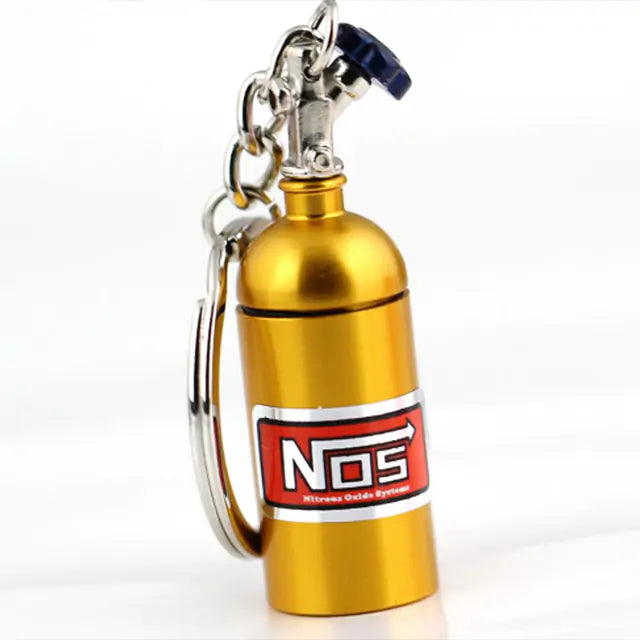 NOS Bottle Keychain