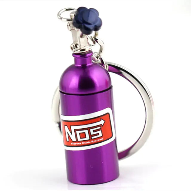 NOS Bottle Keychain