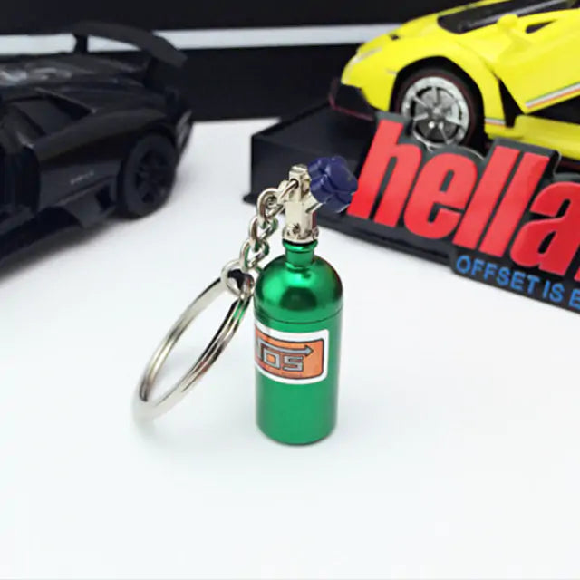 NOS Bottle Keychain