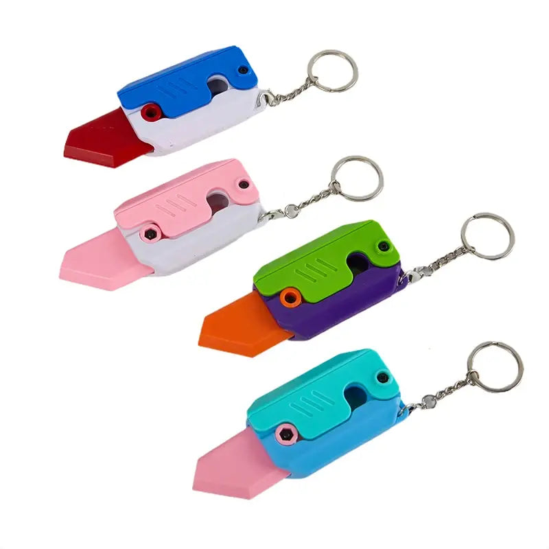 Gravity Knife Keychain